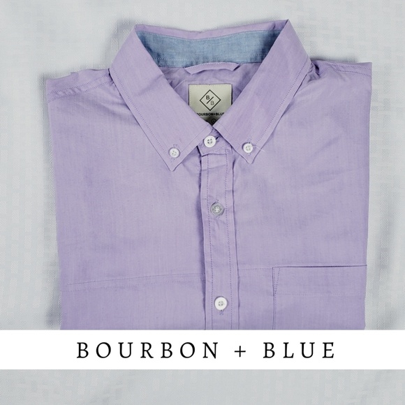Bourbon + Blue Other - Long Sleeve Fishing Shirt, sz L